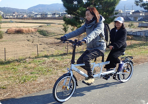 京都・タンデム自転車体験なら きらきらサイクリング