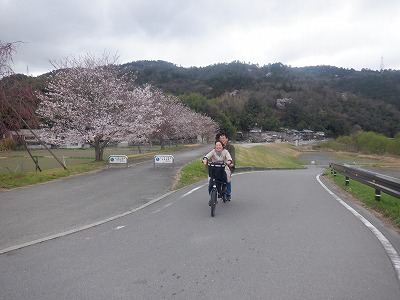 4月4日タンデム自転車サイクリング